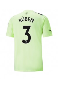 Manchester City Ruben Dias #3 Fotballdrakt Tredje Klær 2022-23 Korte ermer